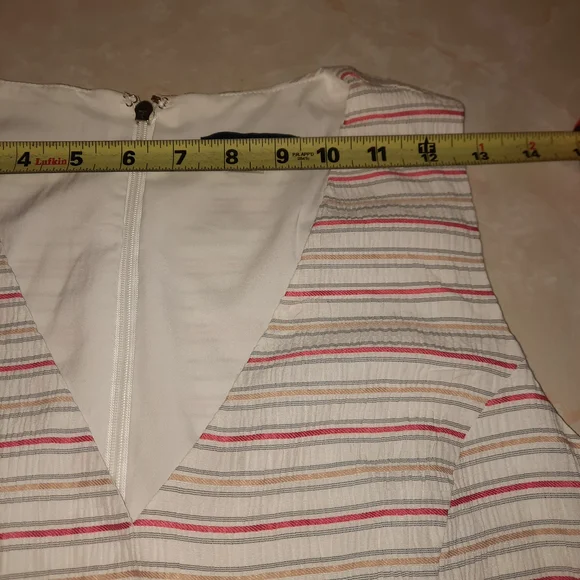 Tommy Hilfiger Multicolor Striped Midi Dress - Picture 10 of 11